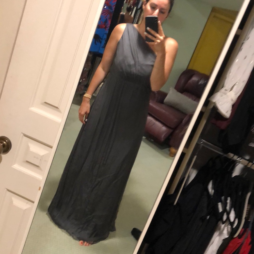 Gray gown